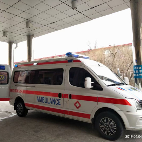 文成救护车出租服务案例2